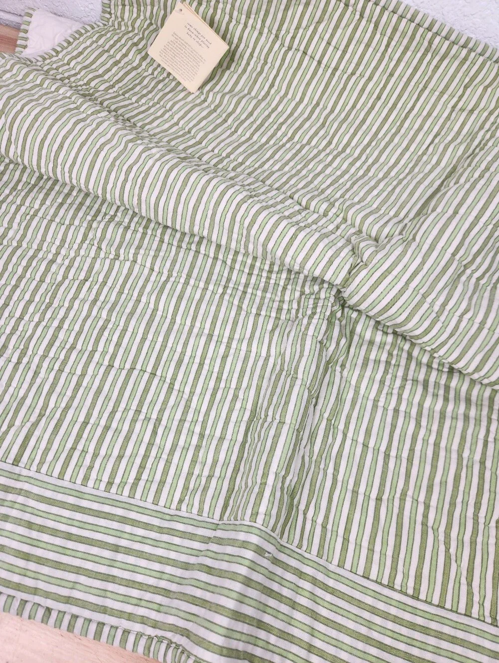Pottery Barn Kids Farmyard Friends Crib/ Toddler Quilt 50x36 NOS Animals Farm